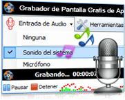Capture Vídeo e Áudio Simultaneamente